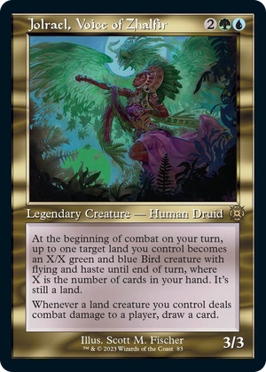 0083 Jolrael, Voice of Zhalfir (Retro Frame) R March of the Machine: The Aftermath