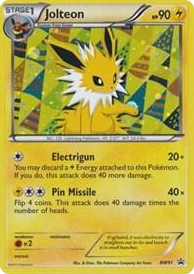 BW091 Jolteon - BW91 Promo Black and White Promos