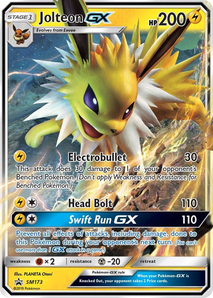 SM173 Jolteon GX - SM173 Promo SM Promos