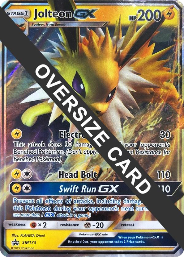 SM173 Jolteon GX - SM173 (SM Black Star Promo) Promo Jumbo Cards