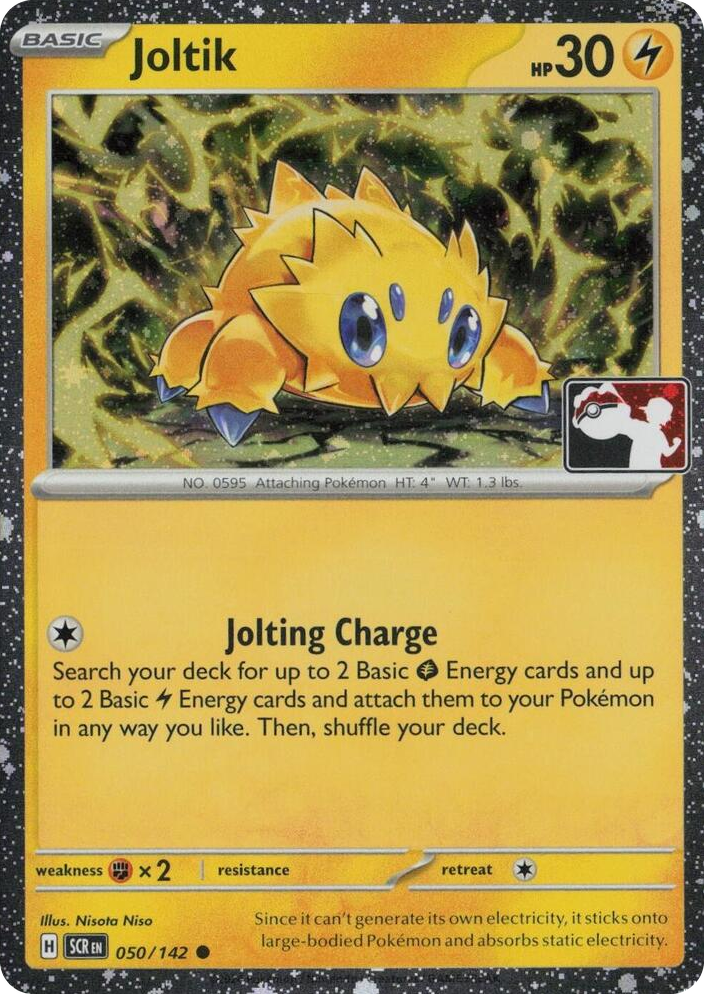 0050 Joltik - 050/142 (Cosmos Holo) Common Prize Pack Series Cards