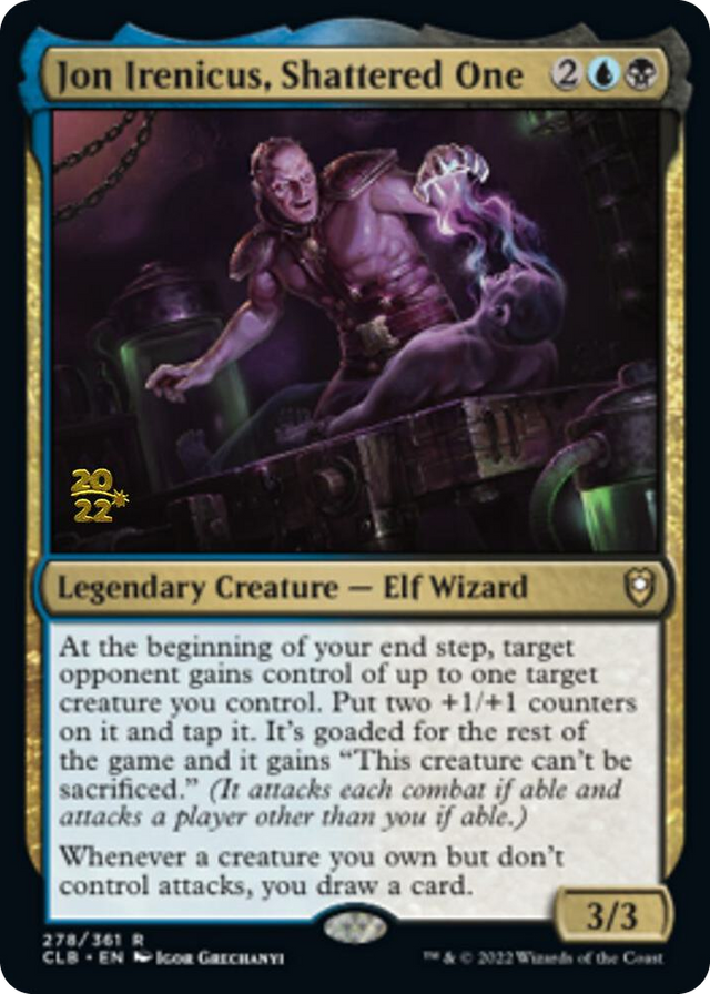 0278 Jon Irenicus, Shattered One R Prerelease Cards