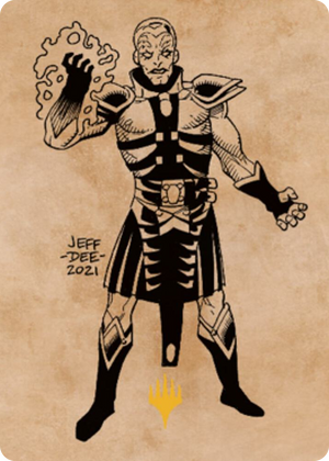 0067 Jon Irenicus, Shattered One Art Card (67/81) (Gold-Stamped) S Art Series: Commander Legends: Battle for Baldur's Gate
