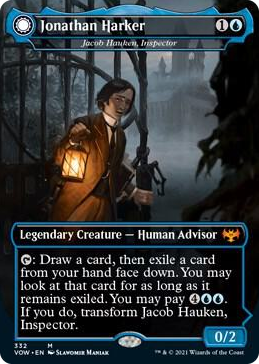 0332 Jonathan Harker - Jacob Hauken, Inspector M Innistrad: Crimson Vow