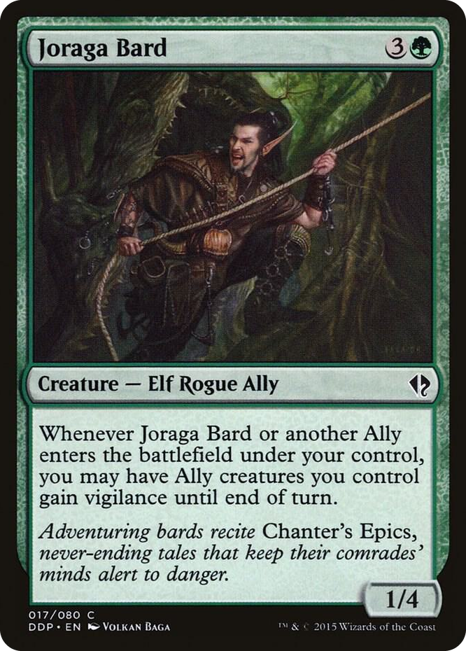 0017 Joraga Bard C Duel Decks: Zendikar vs. Eldrazi
