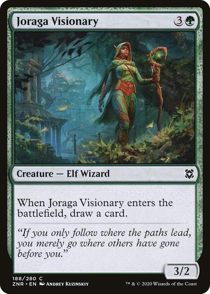 0188 Joraga Visionary C Zendikar Rising
