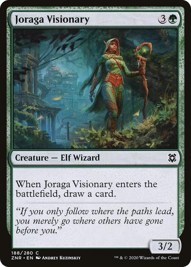0188 Joraga Visionary C Zendikar Rising