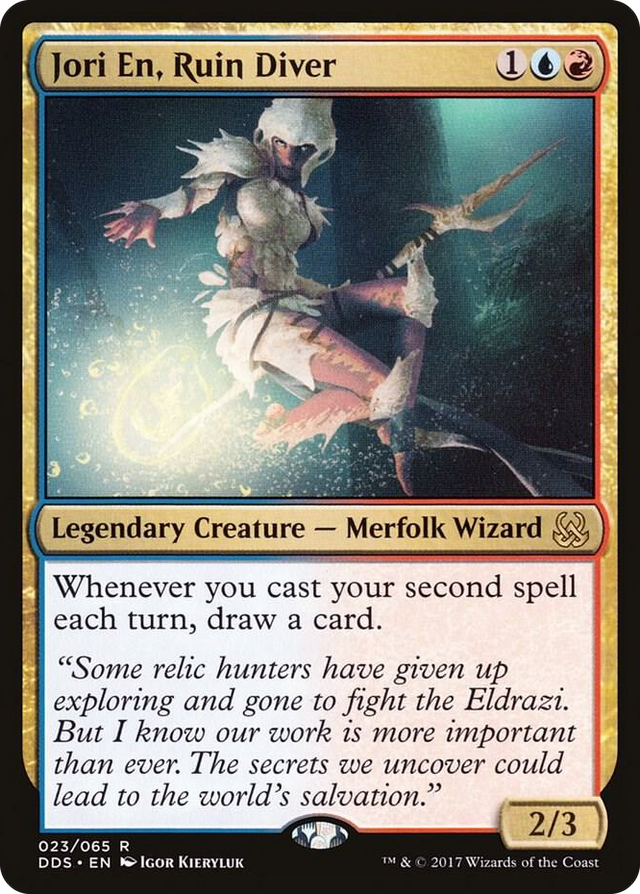 0023 Jori En, Ruin Diver R Duel Decks: Mind vs. Might