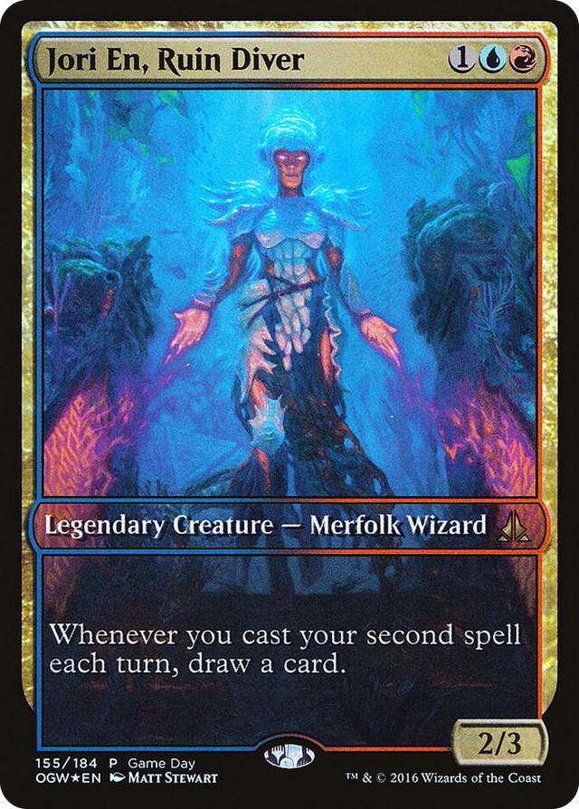 0155 Jori En, Ruin Diver P Game Day & Store Championship Promos