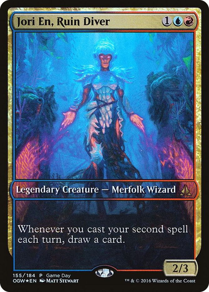 Jori En, Ruin Diver #155 P - Game Day & Store Championship Promos Pokemon card