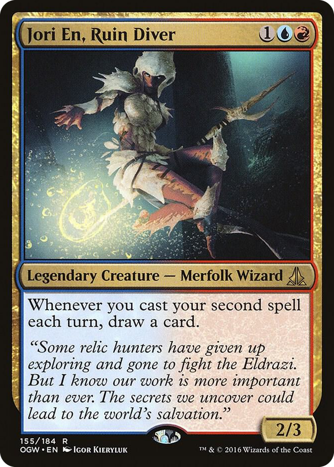 Jori En, Ruin Diver #155 R - Oath of the Gatewatch Pokemon card