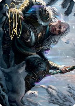 0047 Jorn, God of Winter Art Card (Gold-Stamped Signature) S Art Series: Kaldheim