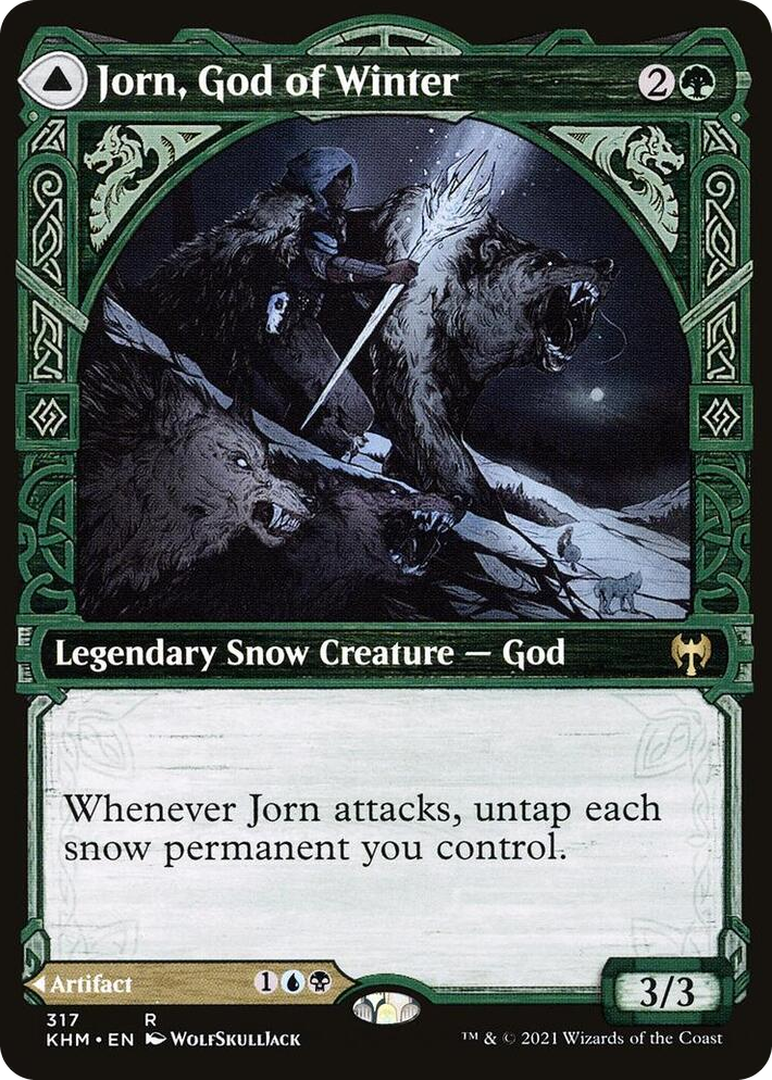 0317 Jorn, God of Winter (Showcase) R Kaldheim