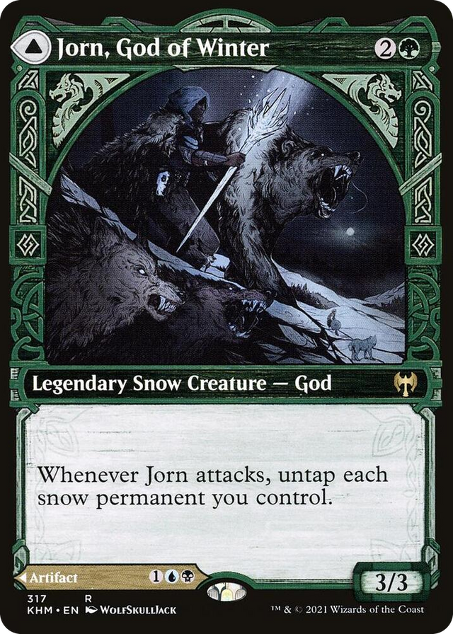 0317 Jorn, God of Winter (Showcase) R Kaldheim