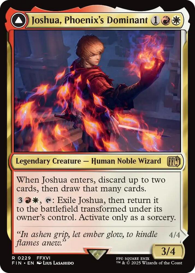 0229 Joshua, Phoenix's Dominant R FINAL FANTASY