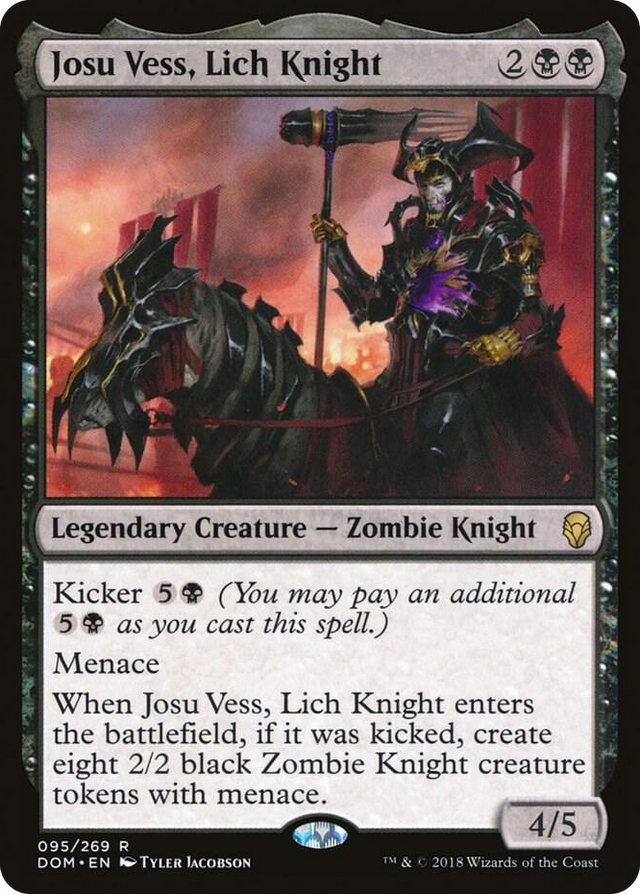 0095 Josu Vess, Lich Knight R Dominaria