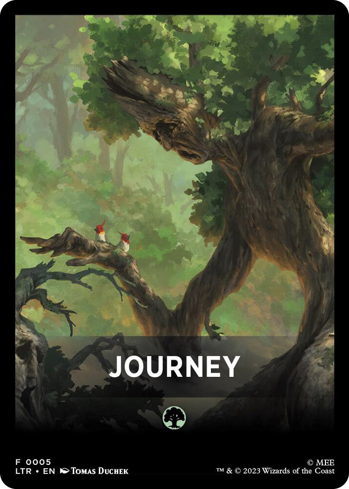0005 Journey Theme Card T Universes Beyond: The Lord of the Rings: Tales of Middle-earth