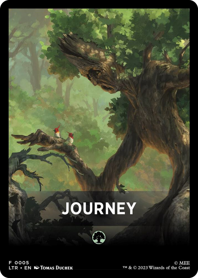 0005 Journey Theme Card T Universes Beyond: The Lord of the Rings: Tales of Middle-earth