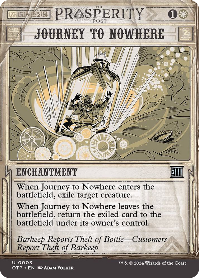 0003 Journey to Nowhere U Outlaws of Thunder Junction: Breaking News