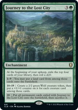 0681 Journey to the Lost City R Commander Legends: Battle for Baldur's Gate