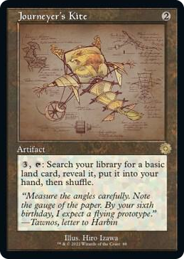 0088 Journeyer's Kite (Schematic) R The Brothers' War: Retro Frame Artifacts