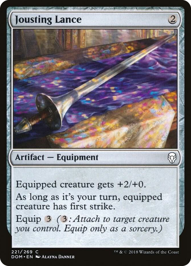 0221 Jousting Lance C Dominaria