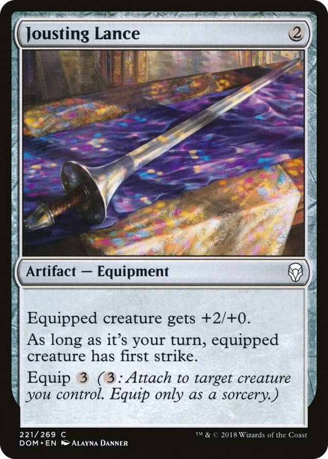 0221 Jousting Lance C Dominaria