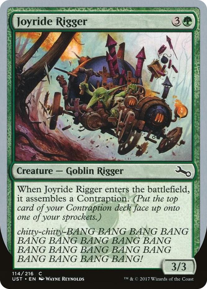 0114 Joyride Rigger C Unstable