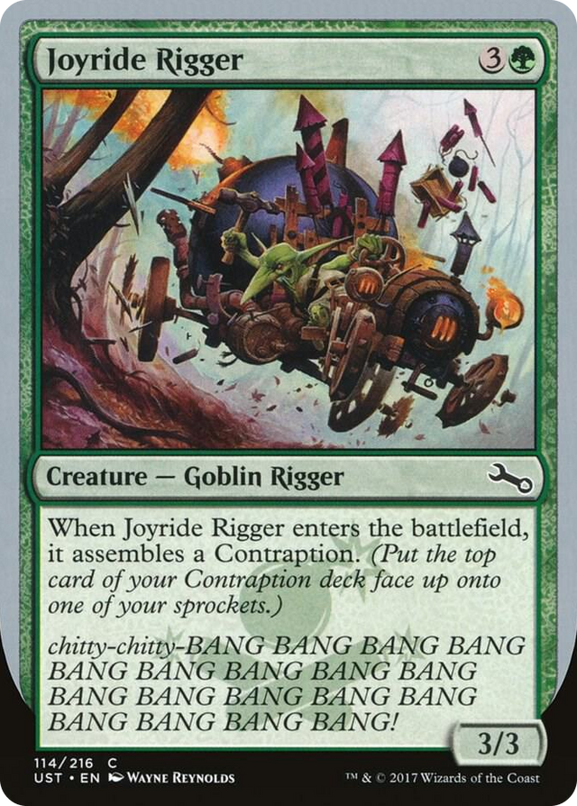 0114 Joyride Rigger C Unstable