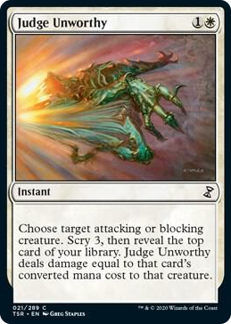 0021 Judge Unworthy C Time Spiral: Remastered