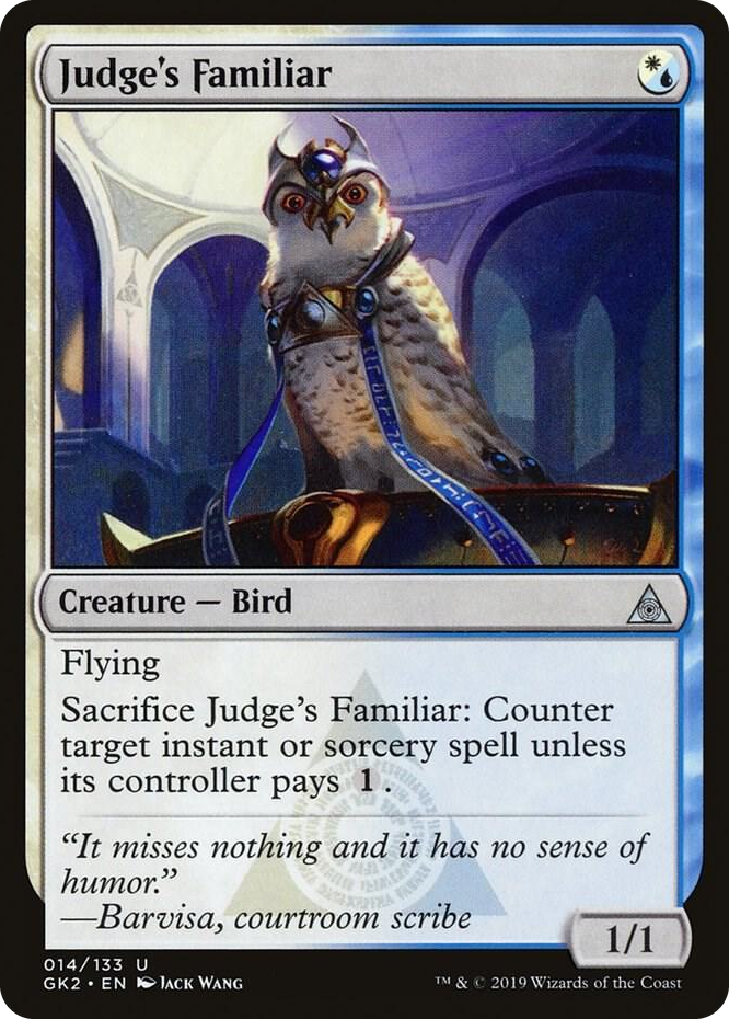 0014 Judge's Familiar U Ravnica Allegiance: Guild Kits