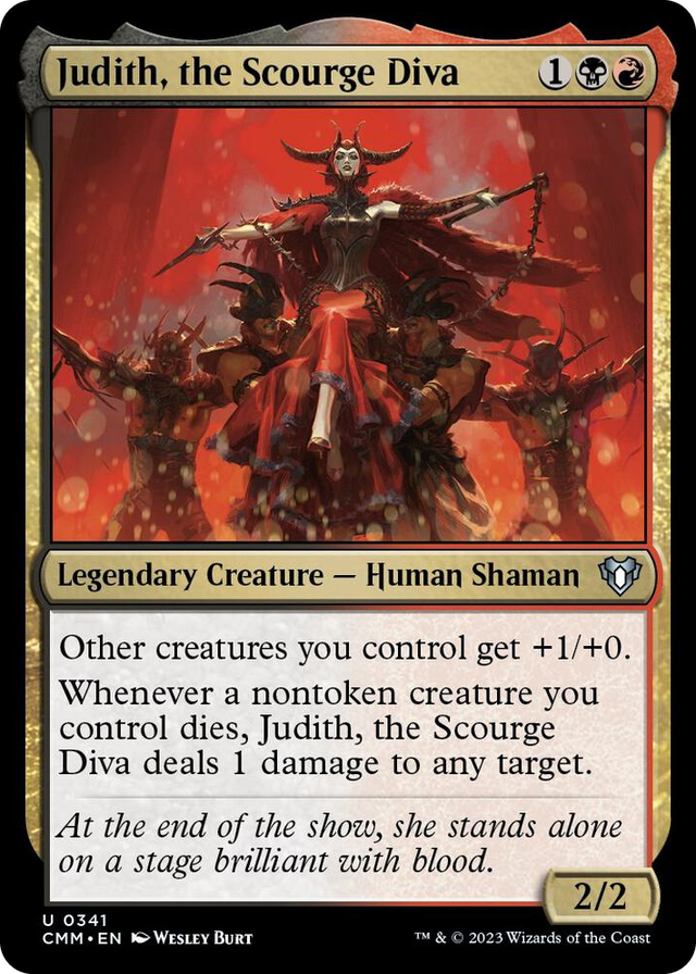 0341 Judith, the Scourge Diva U Commander Masters