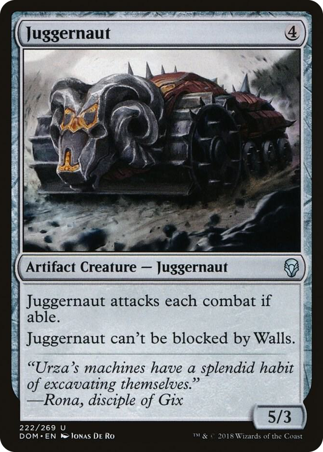 0222 Juggernaut U Dominaria