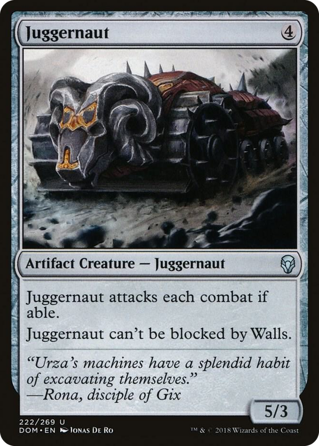 0222 Juggernaut U Dominaria