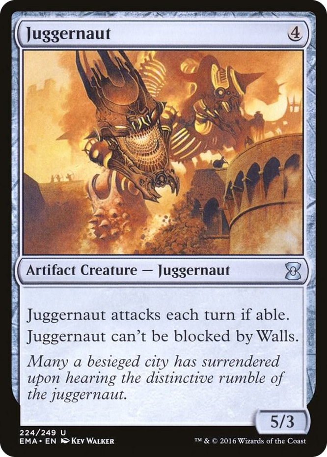 Juggernaut #224 U - Eternal Masters Pokemon card