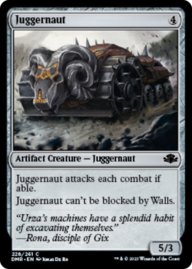 0228 Juggernaut C Dominaria Remastered