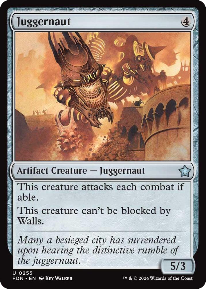0255 Juggernaut U Foundations