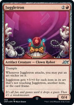 0399 Juggletron (Galaxy Foil) U Unfinity