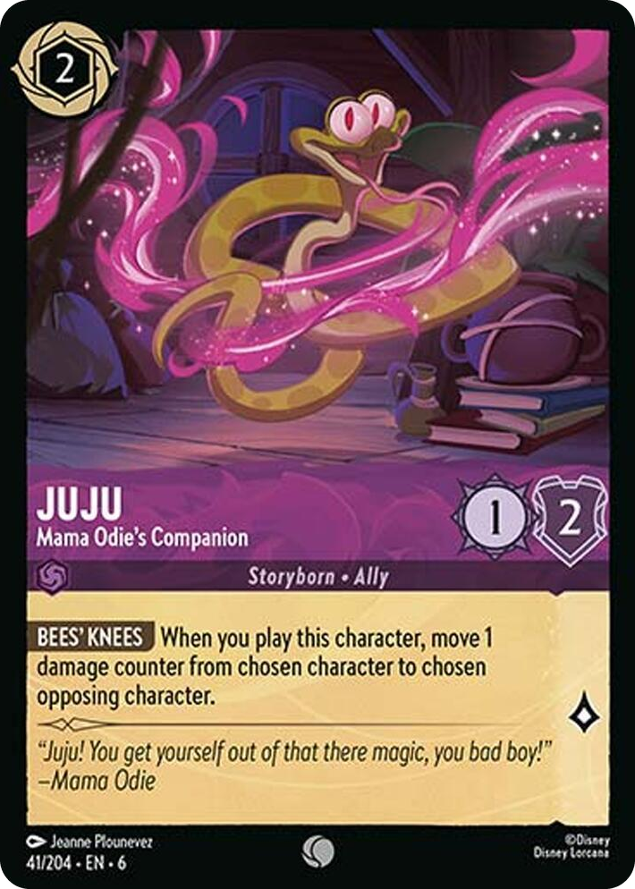 0041 Juju - Mama Odie's Companion Common Azurite Sea