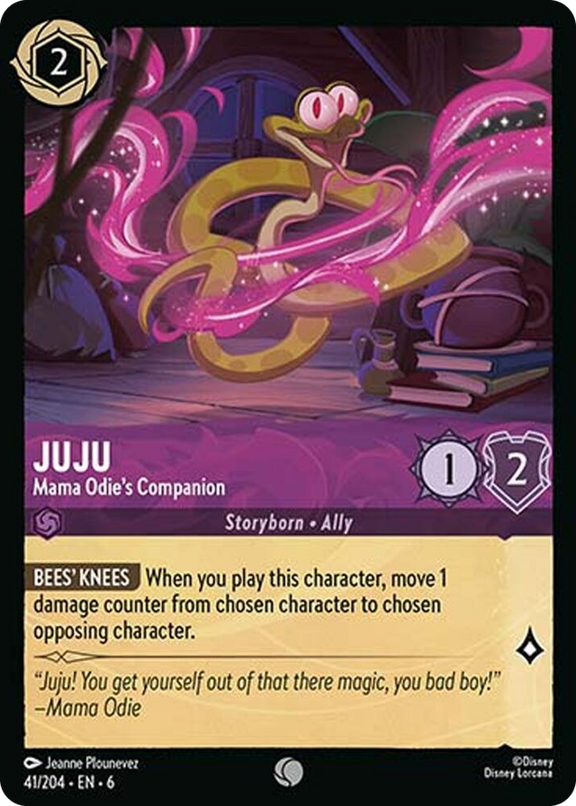 0041 Juju - Mama Odie's Companion Common Azurite Sea