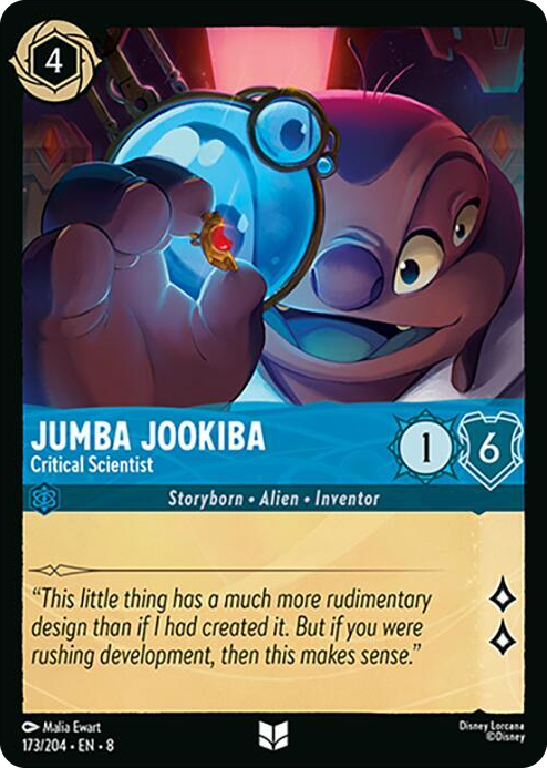 0173 Jumba Jookiba - Critical Scientist Uncommon Reign of Jafar