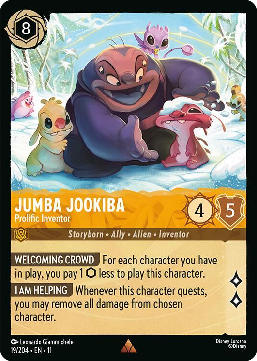 0019 Jumba Jookiba - Prolific Inventor Rare Winterspell