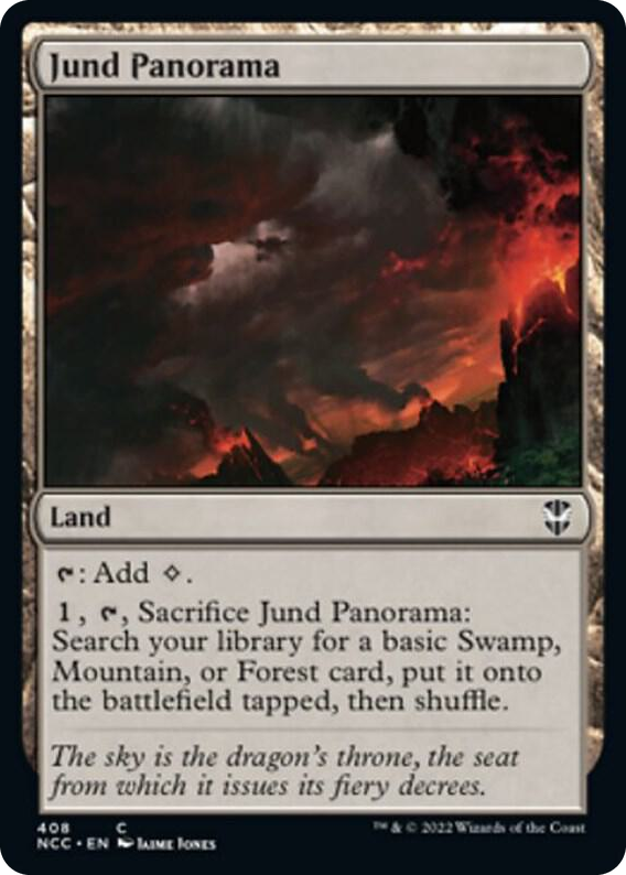 0408 Jund Panorama C Commander: Streets of New Capenna