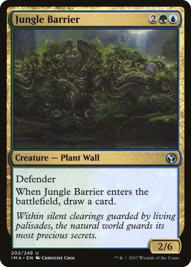 0202 Jungle Barrier U Iconic Masters