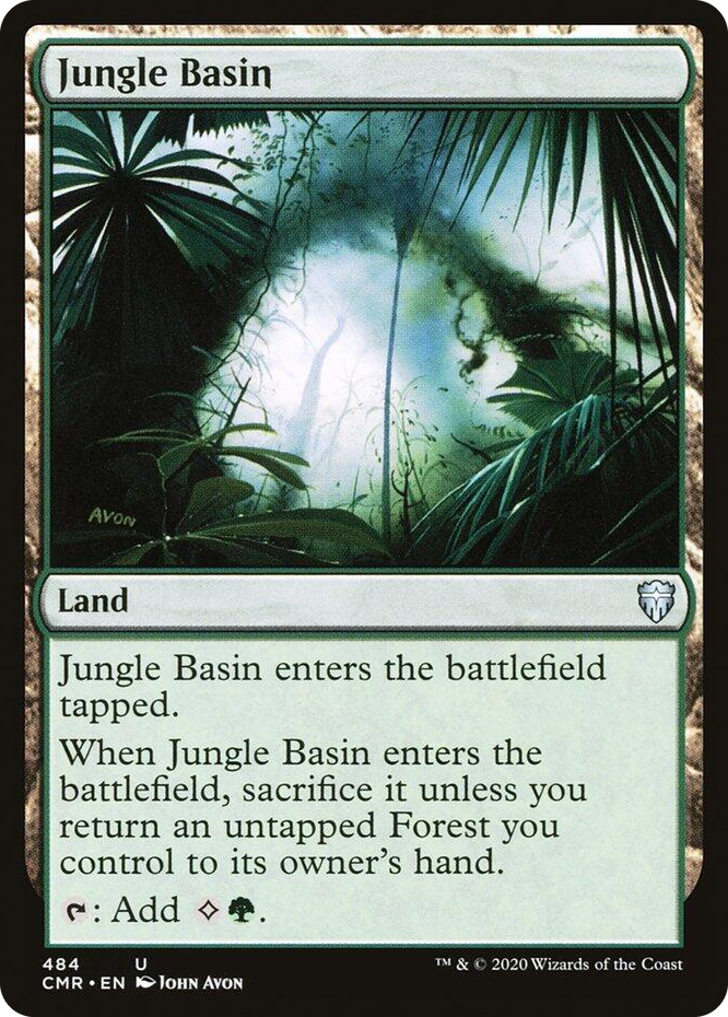 0484 Jungle Basin U Commander Legends