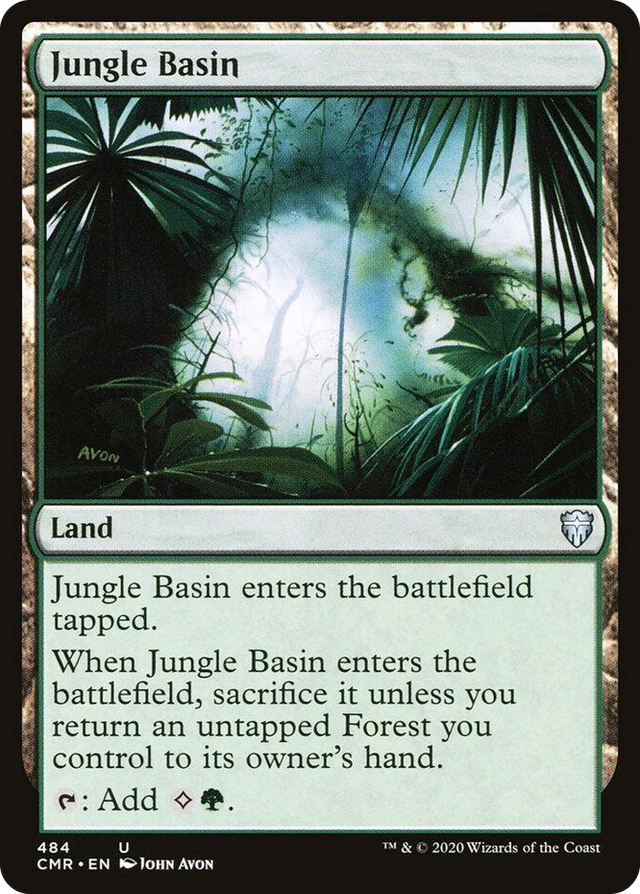 0484 Jungle Basin U Commander Legends