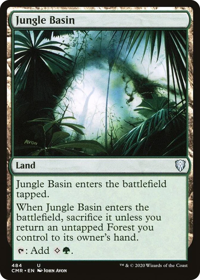 0484 Jungle Basin U Commander Legends