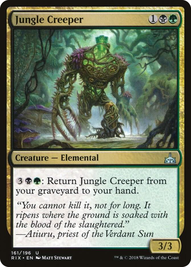 0161 Jungle Creeper U Rivals of Ixalan
