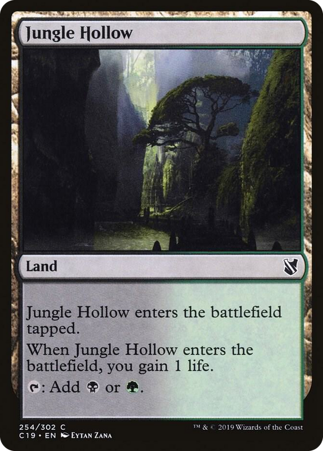 0254 Jungle Hollow C Commander 2019