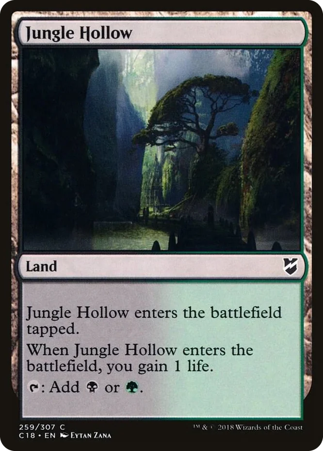 0259 Jungle Hollow C Commander 2018